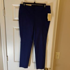 Michael Kors navy straight pants